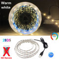 DC 5V USB LED Strips 2835 5050 White Warm White RGB Tira LED Strip Light TV Background Lighting Tape Home Decor Lamp 1-15m. 