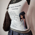 Kawaii Harajuku Fairy Vintage Fashion Gothic Print Tank Top Clothing Women's Summer Tops 2000s Star Girl Baby Tee Y2K Top E-girl. 
