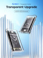 ORICO-Transparent External Adapter Mini mSATA SSD Enclosure Case to USB 3.2 Gen1 5Gbps for NGFF SSD .