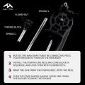 HAUT TON 1pc Easy To Operate Portable Fishing Line Winder Effortlessly For Spinning & Casting Reels Must-Have Fishing Accessory. 