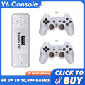 BOYHOM Y6 Retro Game Console 4K 60fps HDMI Output Low Latency GD10 TV Game Stick Dual Handle Portable Home Game Console.
