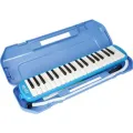 37 Key Melodica Musical Instrument Soprano Melodica Air Piano Keyboard with Box, 2 Mouthpieces. 
