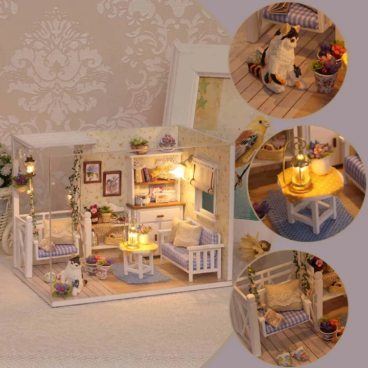 DIY%20Kitten%20Mini%20DollHouses%20Assembly%20Model%20Building%20Kit%20Creative%20Room%20Bedroom%20Decoration%20With%20Furniture%20Wooden%20Crafts%20Toys%20%20-%20Image%206