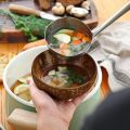 3 Sizes Natural Coconut Shell Bowl Coconut Bowl Wooden Bowls Light Food Container Fruit Salad Milkshake Dessert Bowl. 