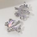 9pcs New Star Moon Enamel Charms Blue Fashion Y2K Style Pendants For Making DIY Handmade Findings Accessories Necklace Jewelry.