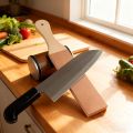 Rolling Knife Sharpener Magnetic Knife Holder Diamond Sharpening Stone With 15 and 20 Degrees Angle Roller Kitchen Accessory Set. 