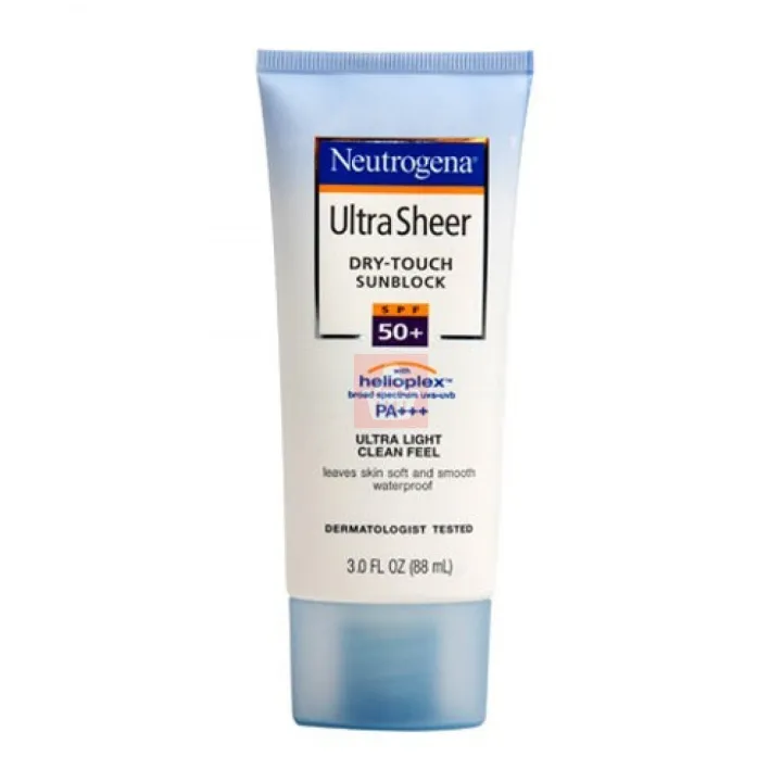 Neutrogena%C2%AE%20Ultra%20Sheer%20Dry%20Touch%20Sunblock%20SPF%2050+%2088ml%20-%20Image%203