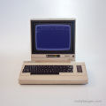 Model of a Classic Computer, Commodore 64 Original, Paper Model, Paper Doll, Papercraft (for Cutting and Assembling Yourself). 