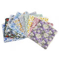 New Men's Classic Cotton Handkerchief Floral Pattern Pocket Square Hanky For Wedding Daily Wear Groom Shirt Suit Accessory . 
