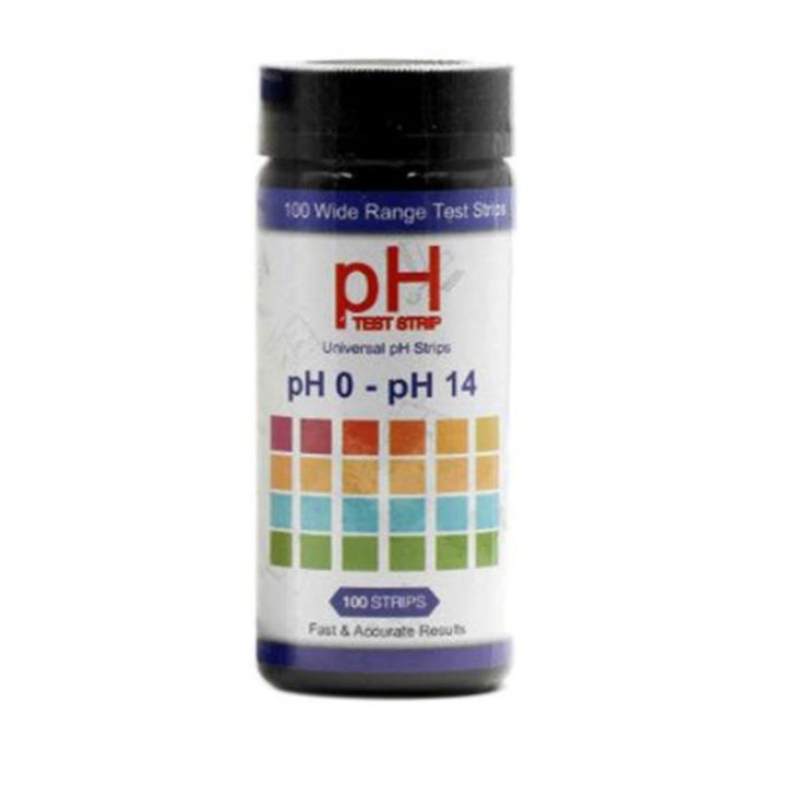 100 strips precision PH human acid test paper 0-14pH four-color urine saliva preparation test paper