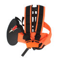 Padded Belt Double Shoulder Strap Comfortable Trimmer Shoulder Strap Labor Saving Increase Safety for Brush Cutter Trimmer. 