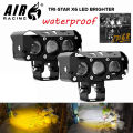 LN2 LN3 LN4 LN5 LN6 Laser Gun Mini Driving Light Motorcycle Light 60W 6000LM High Low Beam Waterproof. 