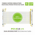 METALFISH PCIe5.0/4.0/3.0 x16 Riser Cable GPU Extension Wire for ITX Chassis Mini Compact Case RTX 5090/4090 & RX 7900 XTX. 