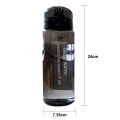 Sports Transparent Water Bottle 780ml Portable Gym Travel Clear Leakproof Drinking Bottle Frosted Bottle. 