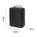 Camera Protective Carrying Bag Shockproof Multifunction Durable Adjustable Soft Padded Handbag for Photography Outside Hiking. 