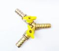 Three-Way Valve 3 Way Hose Connector Barb Ball Valve Y Shape Pipe Sp.... 