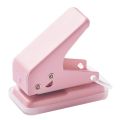 Mini Hole Punch 1 Hole Cute Paper Punch Portable Round Hole Puncher Paper Cutter Kawaii Office School Supplies Stationery Items.