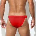 Men's  Solid Color Low Rise Underwear Panties Soft Male Lingerie Briefs Comfortable Slips Homme. 