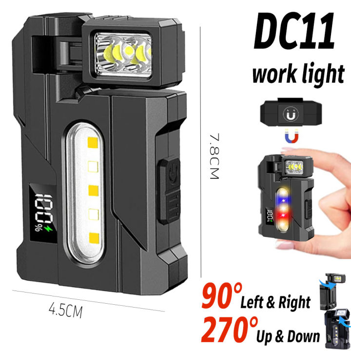 Clip-On%20Flashlight%20Rechargeable%20Mini%20EDC%20Keychain%20Torch,Compact%20Pocket%20COB%20Flash%20Light%20for%20Hiking%20Camping%20Fishing%20Holiday%20s%20-%20Image%207