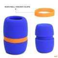 Handheld Microphone Foam Windscreen Cover Soft Ball Type for Stage and Conference Use. 