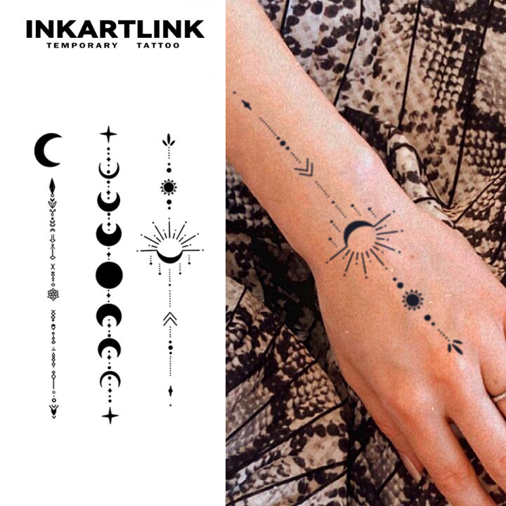 New Starlink temporary tattoo sticker, waterproof magic tattoo, lasts to 15 days fake tattoo, semi permanent tattoo.