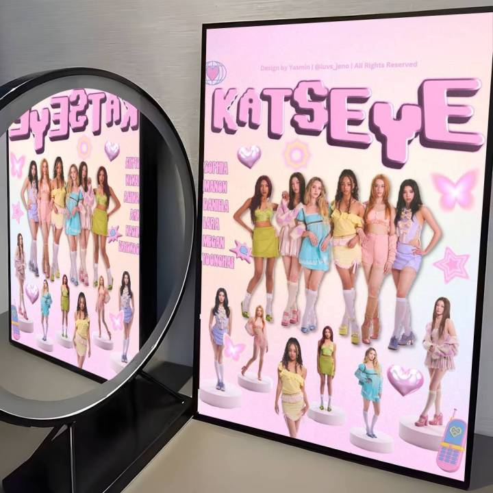 Korea%20kpop%20band%20K-Katseye%20Poster%20HD%20art%20sticky%20wall%20waterproof%20home%20living%20room%20bedroom%20bar%20aesthetic%20decoration%20-%20Image%206