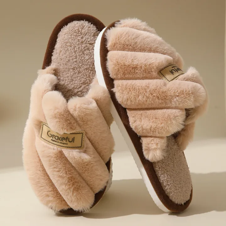 Winter%20Warm%20Plush%20Women%20Slippers%20Non%20Slip%20Soft%20Shoes%20Comfort%20Flat%20Heel%20Indoor%20Bedroom%20Couple's%20Slippers%20for%20Home%20Shoes%20-%20Image%207
