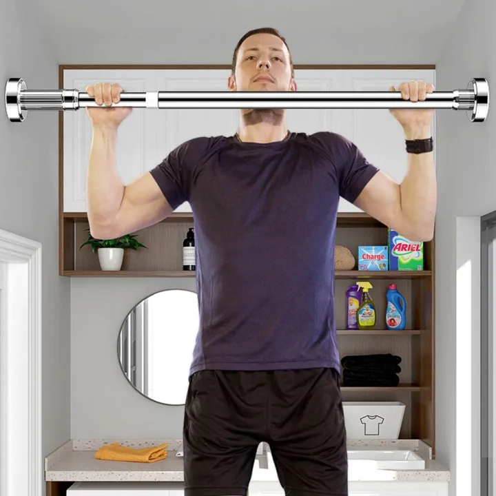35-80cm%20Adjustable%20Stainless%20Steel%20Clothes%20Drying%20Rack%20No-Drill%20Telescopic%20Pole%20Curtain%20Rod%20for%20Balcony%20Bathroom%20-%20Image%205