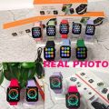 New T100 Plus Smart Watch Series 7 Bluetooth Call Rotate Button Custom Face Message Reminder Smartwatch. 
