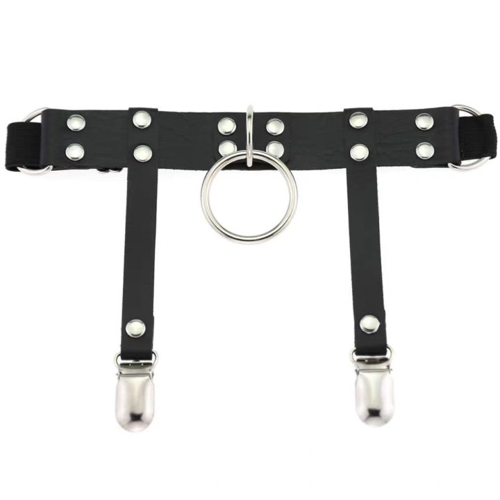 Black%20Punk%20Girl%20Leggings%20Belted%20Anti-Slip%20Strap%20Leather%20Stockings%20Clip%20Adjustable%20Thigh-high%20Socks%20for%20Trendy%20Teen%20Girls%20-%20Image%207