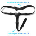 Baby Seat Safety Belt Adjustable 3 Point Harness Baby High Chair Straps Seat Belts For Children Kids Stroller High Chair. 