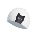 Silicone Swimming Cap Cute Animal Print Cartoon Swim Pool Water Sports Waterproof Caps for Men Women Boys Girls Adults Children. 
