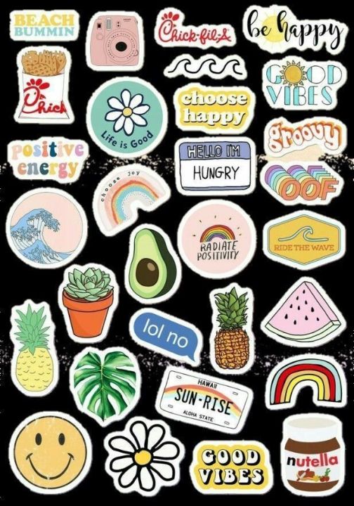 cute stickers pack