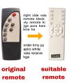 Universal Remote Control For AC DC Fan Compatible With Several Models Of Ceiling Fans. 