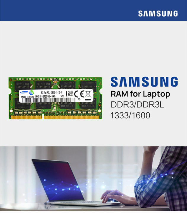 Samsung%20Laptop%20Memory%20DDR3L%201.35V%20/%20DDR3%201.5V%201333%201600%20MT/s%20MHz%204GB%208GB%20RAM%20204pin%20SO-DIMM%20Memory%20Stick%20for%20Laptop%20Notebook%20-%20Image%202