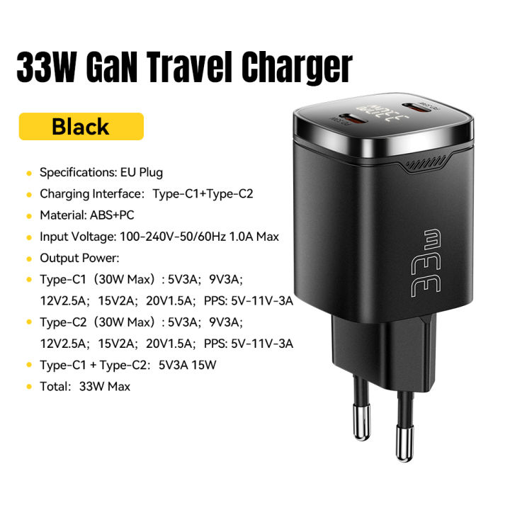 Essager%2033W%20GaN%20USB%20C%20Charger%20Digital%20Display%20PD%20Fast%20Charging%20For%20iPhone%2013%2012%20Max%20Pro%20iPad%20For%20%20Poco%20%20Charger%20Es%20-%20Image%207