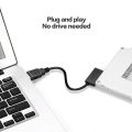 PzzPss USB 2.0 to Mini Sata II 7+6 13Pin Adapter Converter Cable For Laptop CD/DVD ROM Slimline Drive Converter HDD Caddy. 