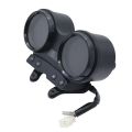 Motorcycle digital meter for ybr all models ybz/dx/125( electric rpm bright display imported quality/waterproof). 