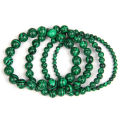 Natural Green Malachite Stone Bracelet 6/8/10mm Handmade Round Beads Bracelets Couple Energy Yoga Bracelet Men Women Jewelry Top.