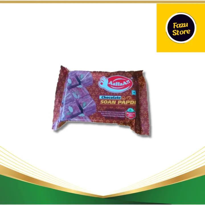 Aaha Soan Papdi Chocolate Flavour Sweet(250g)