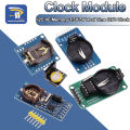 DS1302/DS1307/PCF8563/DS3231 AT24C32 I2C IIC Memory 3.3V-5V Real Time Precision RTC Clock I2C Module DS3231SN for Arduino. 