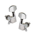 6pcs Sealed Guitar String Pegs Locking Tuners 3L3R Tuning Pegs String Tuner Acoustic Guitar Tuner Machine Head Knob 3Left 3Right. 