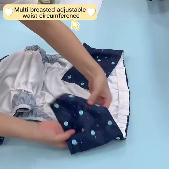 XL/XXL size about button adult cloth diaper button adjustable waist PUL waterproof design better to use with inserts