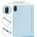 Case for  Redmi Pad 2 2025 11-inch PU Leather Flip Smart Cover,Magnetic Stand Case,Soft Silicone Back Shell. 