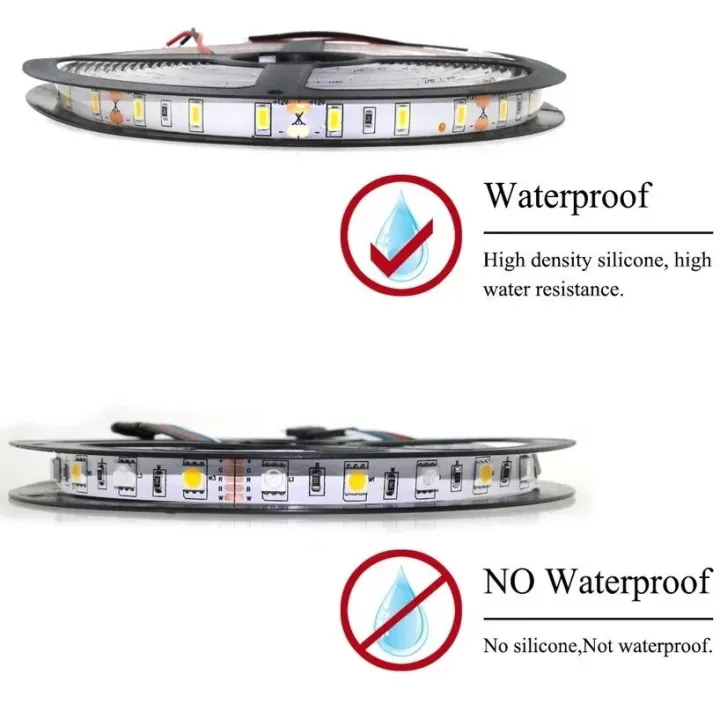 DC%2012%20V%20Volt%20LED%20Strip%20Light%202835%20Waterproof%20Strip%205M%2060LED/M%20RGB%20Warm%20White%20Strip%20Tape%20Lamp%20Diode%20Flexible%20TV%20Backlight%20-%20Image%203