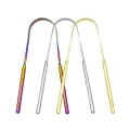 U Shape Tongue Scraper Oral Care Tools Stainless Steel Clean Mouth Clean Tongue Brush Bad Breath Tongue Tongue Cleaner. 