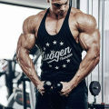 Muscle Men's Sports Tank Top Cotton undershirt gym Tops Sleeveless Tank Top Men fitness Running sweatshirt vest. 