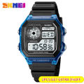 SKMEI Japan Digital Movement Countdown Sport Watches Mens Multifunction 5Bar Waterproof Chrono Wristwatch Clock reloj hombre. 