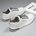 Original Men Casual Shoes Breathable White Sneakers Fashion Driving Walking Tennis Shoes for Male Skate Flats. 