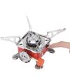 Outdoor Camping Picnic Gas Stove Mini Foldable Gas Burner Cooking Tool Furnace Stainless Steel Manual Butane Gas Stove (1 Burners). 